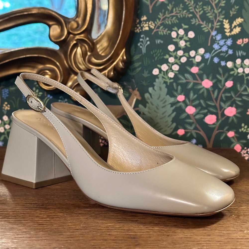 M. Gemi The Diletta Light Tan Sandals | size 36 | new without box - Picture 2 of 6